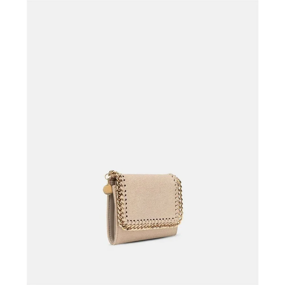 Stella McCartney Women's Wallet Bag Small Flap Beige 431000-W9955-6875